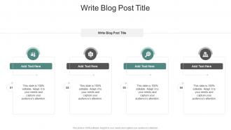 Write Blog Post Title In Powerpoint And Google Slides Cpb