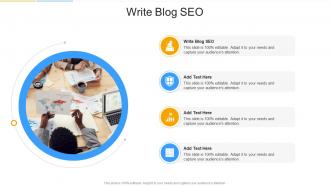 Write Blog Seo In Powerpoint And Google Slides Cpb