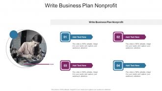 Write Business Plan Nonprofit In Powerpoint And Google Slides Cpb