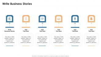 Write Business Stories In Powerpoint And Google Slides Cpb