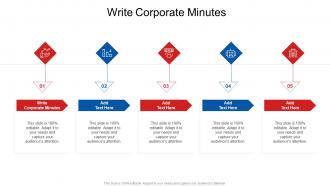 Write Corporate Minutes In Powerpoint And Google Slides Cpb