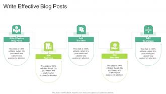 Write Effective Blog Posts In Powerpoint And Google Slides Cpb
