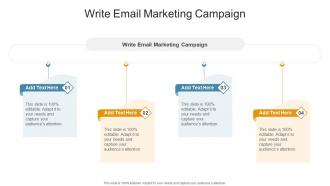 Write Email Marketing Campaign In Powerpoint And Google Slides Cpb