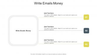 Write Emails Money In Powerpoint And Google Slides Cpb