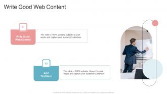 Write Good Web Content In Powerpoint And Google Slides Cpb
