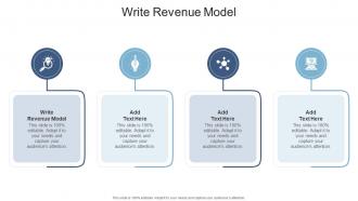 Write Revenue Model In Powerpoint And Google Slides Cpb