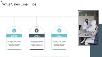 Write Sales Email Tips In Powerpoint And Google Slides Cpb