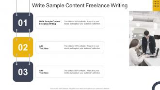 Write Sample Content Freelance Writing In Powerpoint And Google Slides Cpb