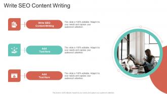Write SEO Content Writing In Powerpoint And Google Slides Cpb