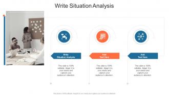 Write Situation Analysis In Powerpoint And Google Slides Cpb