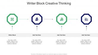 Writer Block Creative Thinking In Powerpoint And Google Slides Cpb