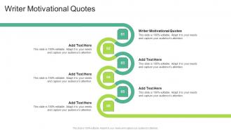 Writer Motivational Quotes In Powerpoint And Google Slides Cpb