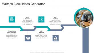 Writers Block Ideas Generator In Powerpoint And Google Slides Cpb