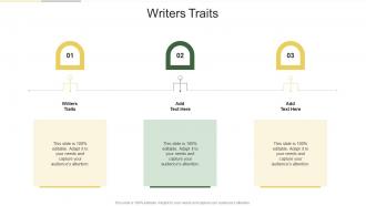 Writers Traits In Powerpoint And Google Slides Cpb