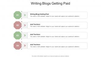 Writing Blogs Getting Paid In Powerpoint And Google Slides Cpb
