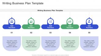Writing Business Plan Template In Powerpoint And Google Slides Cpb
