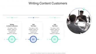 Writing Content Customers In Powerpoint And Google Slides Cpb