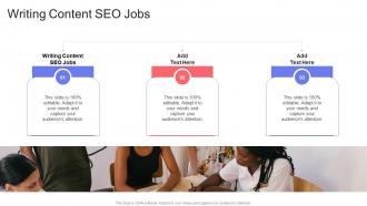 Writing Content SEO Job In Powerpoint And Google Slides Cpb