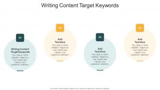 Writing Content Target Keywords In Powerpoint And Google Slides Cpb