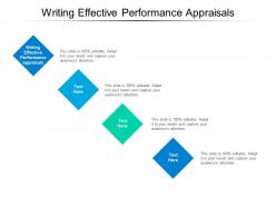 Writing effective performance appraisals ppt powerpoint presentation styles sample cpb