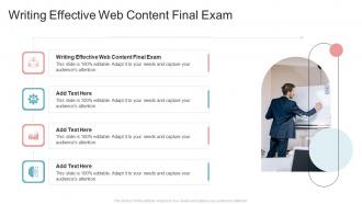 Writing Effective Web Content Final Exam In Powerpoint And Google Slides Cpb