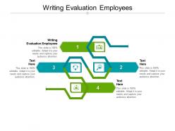 Writing evaluation employees ppt powerpoint presentation inspiration visuals cpb