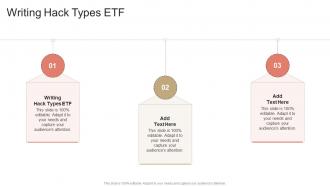 Writing Hack Types ETF In Powerpoint And Google Slides Cpb