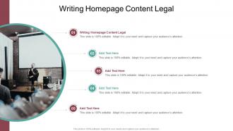 Writing Homepage Content Legal In Powerpoint And Google Slides Cpb