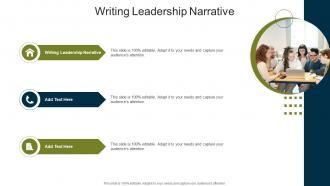 Writing Leadership Narrative In Powerpoint And Google Slides Cpb