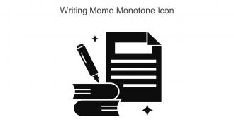 Writing Memo Monotone Icon In Powerpoint Pptx Png And Editable Eps Format