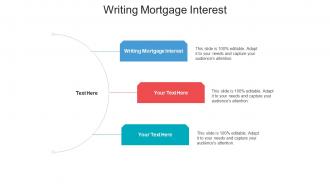 Writing mortgage interest ppt powerpoint presentation visual aids model cpb