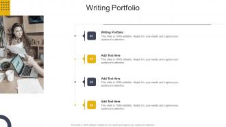 Writing Portfolio In Powerpoint And Google Slides Cpb