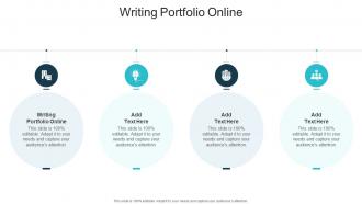 Writing Portfolio Online In Powerpoint And Google Slides Cpb