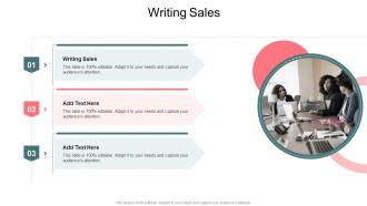 Writing Sales In Powerpoint And Google Slides Cpb
