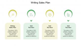 Writing Sales Plan In Powerpoint And Google Slides Cpb