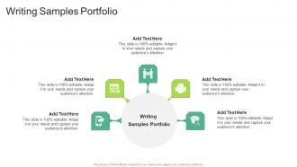 Writing Samples Portfolio In Powerpoint And Google Slides Cpb