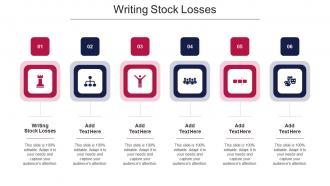 Writing Stock Losses Ppt Powerpoint Presentation Icon Background Images Cpb