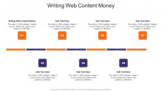 Writing Web Content Money In Powerpoint And Google Slides Cpb