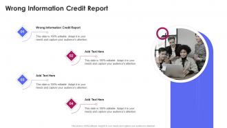 Wrong Information Credit Report In Powerpoint And Google Slides Cpb