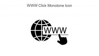 WWW Click Monotone Icon In Powerpoint Pptx Png And Editable Eps Format