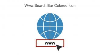 Www Search Bar Colored Icon