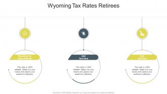 Wyoming Tax Rates Retirees In Powerpoint And Google Slides Cpb