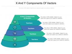X and y components of vectors ppt powerpoint presentation portfolio aids cpb