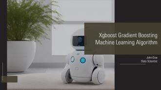 Xgboost Gradient Boosting Machine Learning Algorithm Ppt Template ST AI ...