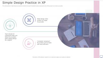 XP Practices Simple Design Practice In XP Ppt Powerpoint Presentation File Grid