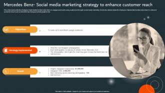 Y16 Mercedes Benz Social Media Marketing Strategy To Enhance Customer MKT SS V