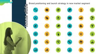 Y50 Icons Slide Brand Positioning And Launch Strategy In New Market Segment