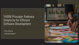 YAGNI Principle Embrace Simplicity For Efficient Software Development PPT Example ST AI