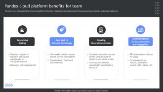 Yandex Cloud Platform Benefits For Team Yandex Cloud SaaS Platform Implementation