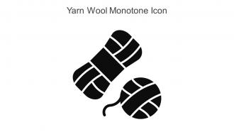 Yarn Wool Monotone Icon In Powerpoint Pptx Png And Editable Eps Format